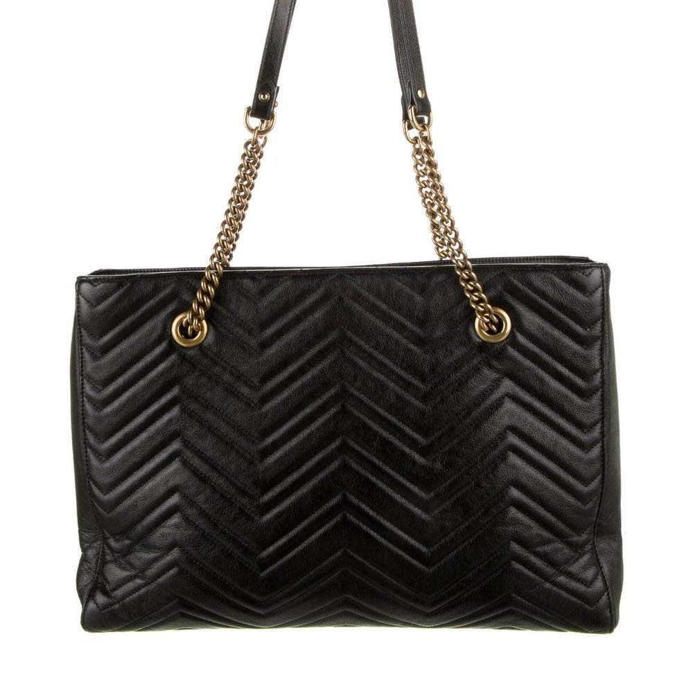 Gucci GG Marmont Matelassé Leather Shoulder Bag NEW WITH DUSTBAG - Picture 2 of 5